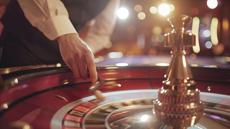 tisu 4d live dealer studio with professional Three Card Poker setup